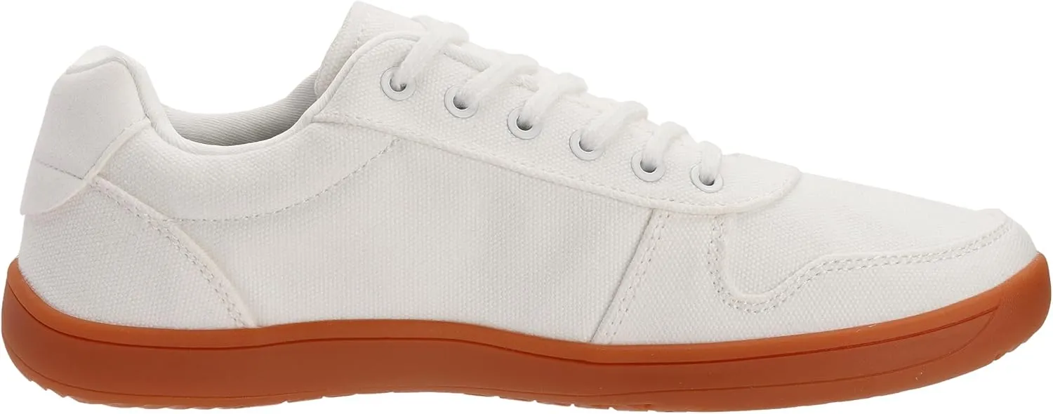 WHITIN Wide Toe Box Barefoot Sneakers for Women | Canvas Minimalist Shoes