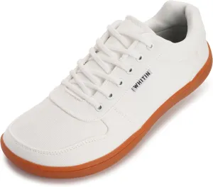 WHITIN Wide Toe Box Barefoot Sneakers for Women | Canvas Minimalist Shoes