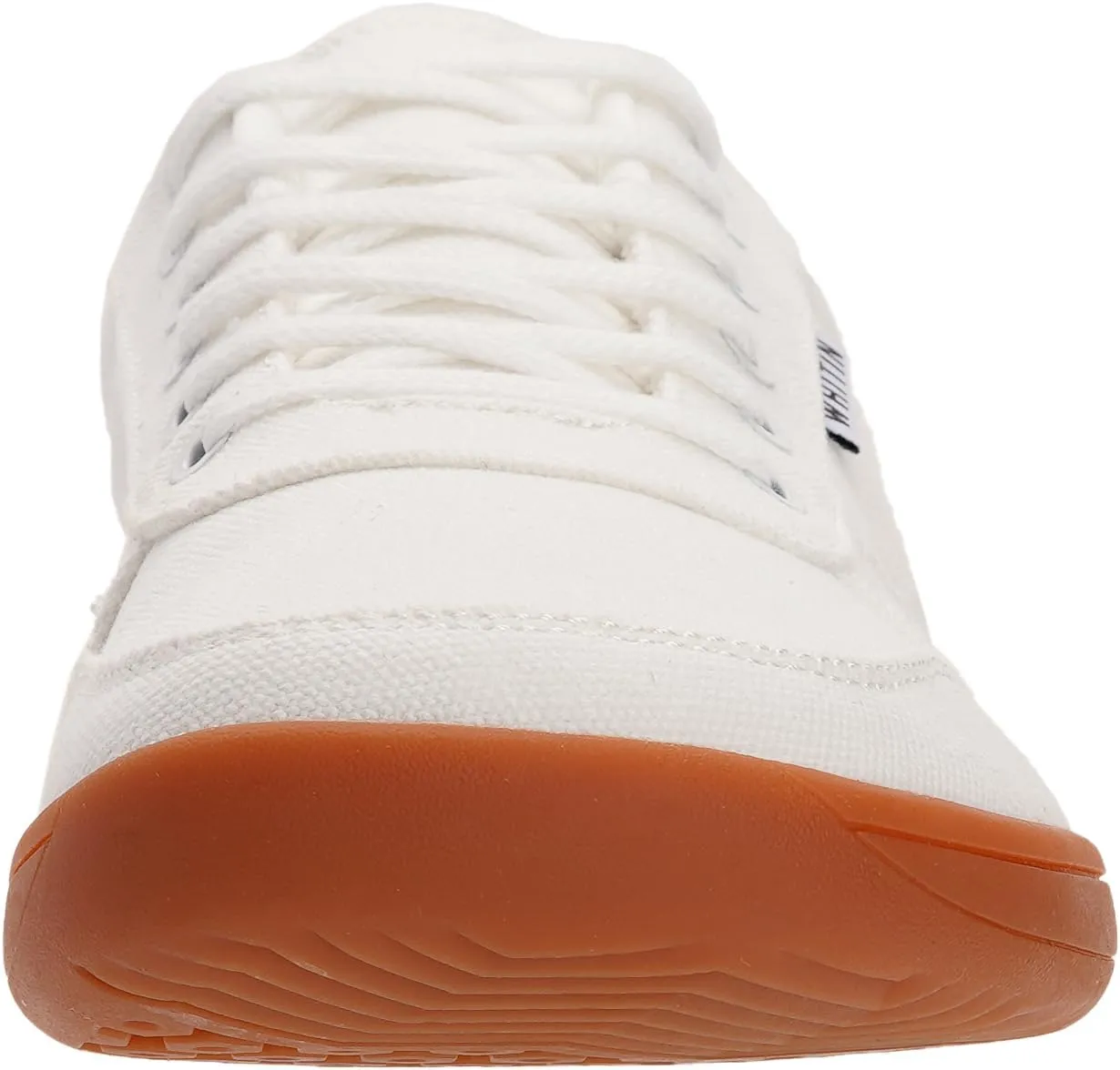 WHITIN Wide Toe Box Barefoot Sneakers for Women | Canvas Minimalist Shoes
