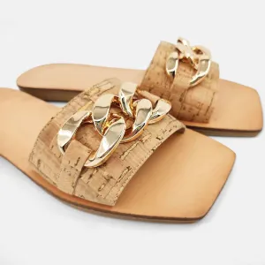 Women's Dilia Slide Sandal In Brown