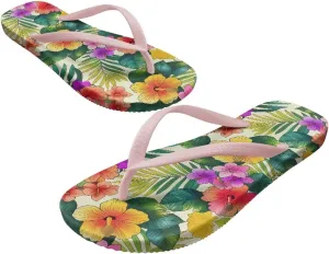 Womens Flip Flops Arch Support Comfortable Waterproof Open Toe Summer Beach Sandals Cushion Slip on Slippers Size US 5.5-9.5