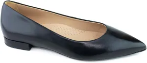 Womens Genuine Leather Comfort Slip on Pointed Toe Dress Flat