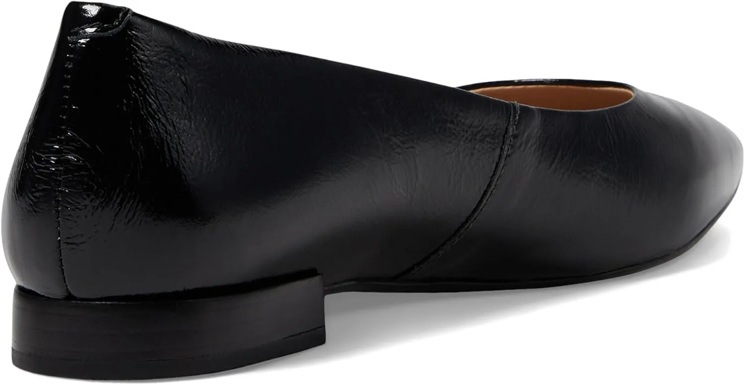 Womens Genuine Leather Comfort Slip on Pointed Toe Dress Flat