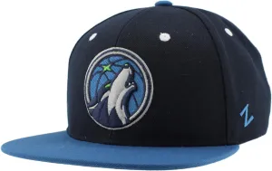 ZHATS NBA Officially Licensed Adjustable Snapback Hat Flat Bill Z11 Icon Alternate Color