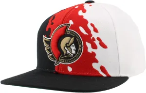 ZHATS NHL Officially Licensed Adjustable Snapback Hat Flat Bill Z11 Retro Paintbrush