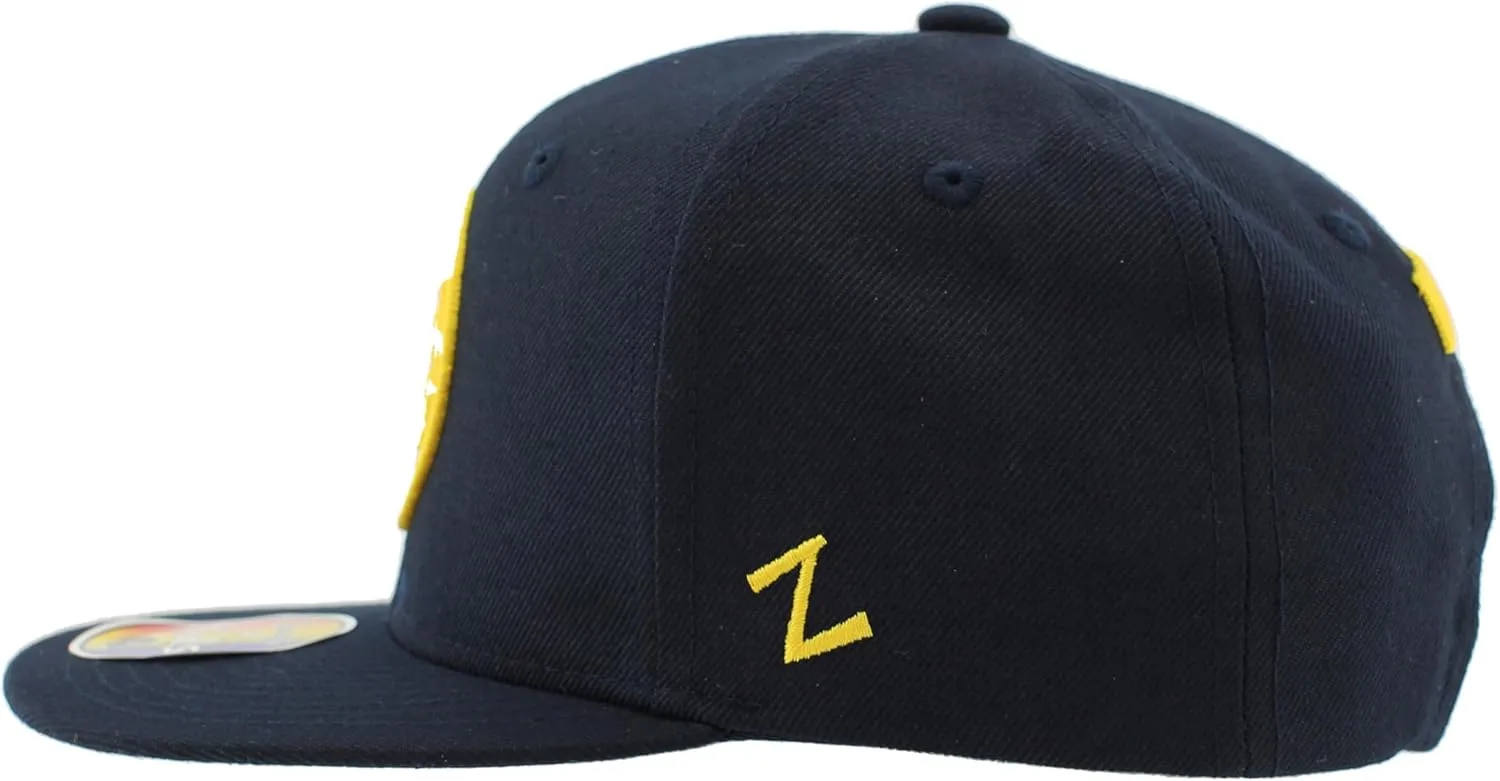 ZHATS Unisex Kid's NBA Officially Licensed Youth Adjustable Snapback Hat Flat Bill Z11 Icon Team Color